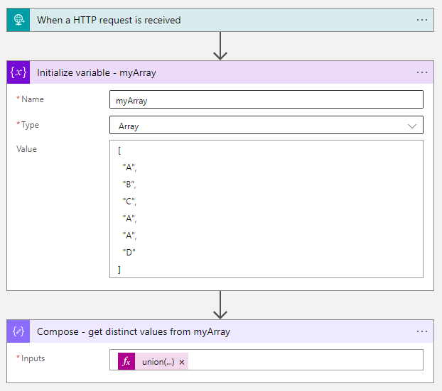 distinct-values-myArray